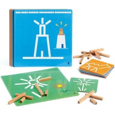 Eduludo - Bâtonnets - Jeu de société - Djeco 2