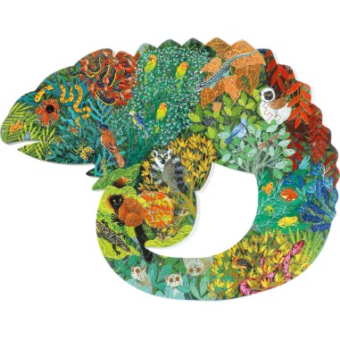 Puzz'art - Chameleon - 150 pièces - Jeux Enfants - Djeco Puzz'art - Chameleon - 150 pièces - Jeux Enfants - Djeco