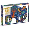 Puzz'Art - Éléphant - 150 pièces - Jeux classiques - Djeco