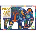 Puzz'Art - Éléphant - 150 pièces - Jeux classiques - Djeco
