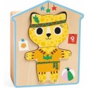 Puzzles Bois - Dressup Mix- 18 pièces - Djeco Puzzles Bois - Dressup Mix- 18 pièces - Djeco