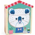 Puzzle apprentissage 18 pièces en bois : face djeco - Djeco Puzzle apprentissage 18 pièces en bois : face djeco - Djeco