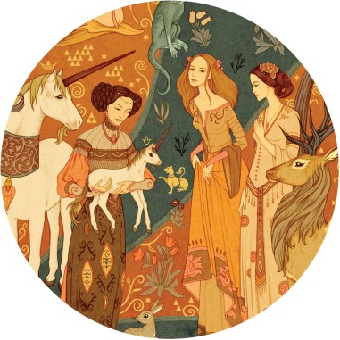 Puzzle Gallery - Dames à la licorne - Jeux classiques - Jeux de société - Djeco Puzzle Gallery - Dames à la licorne - Jeux classiques - Jeux de société - Djeco