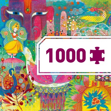 Puzzle Gallery - Magic India - Jeu de société - Djeco Puzzle Gallery - Magic India - Jeu de société - Djeco