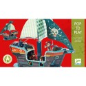 Bateau pirate décor Pop to play 3D - Djeco