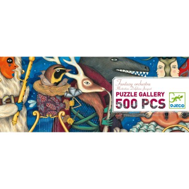 Djeco - Puzzle Gallery - Fantasy orchestra - 500 pcs - Fsc Mix Djeco - Puzzle Gallery - Fantasy orchestra - 500 pcs - Fsc Mix