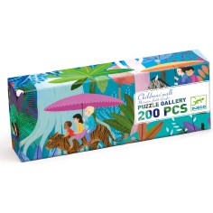 Djeco - Puzzle Gallery - Children's walk - 200 pcs - Fsc Mix