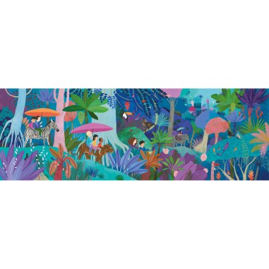 Djeco - Puzzle Gallery - Children's walk - 200 pcs - Fsc Mix Djeco - Puzzle Gallery - Children's walk - 200 pcs - Fsc Mix