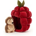 Peluche Hérisson et sa Framboise - 18cm - Jellycat