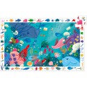 Djeco - Puzzle observation - Aquatique - 54 pcs - Fsc Mix Djeco - Puzzle observation - Aquatique - 54 pcs - Fsc Mix