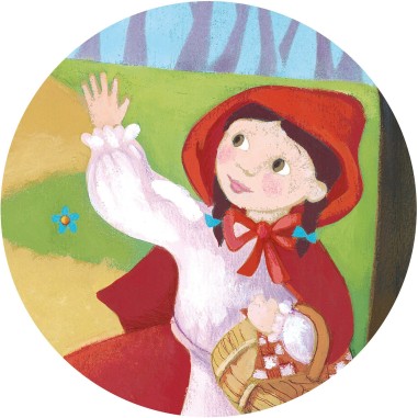 Puzzle le petit chaperon rouge - jouet d'éveil enfant - Djeco Puzzle le petit chaperon rouge - jouet d'éveil enfant - Djeco