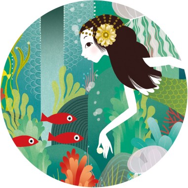 Puzzle Silhouette - Paradis Aquatique - 54 Pièces - Jeux classiques - Djeco Puzzle Silhouette - Paradis Aquatique - 54 Pièces - Jeux classiques - Djeco