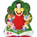 Puzzle Silhouette - Blanche Neige - Jeux classiques - Djeco