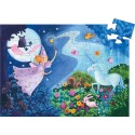 Puzzle silhouette - La fée et la licorne- 36 pièces - Jeux classiques - Jeux de société - Djeco Puzzle silhouette - La fée et la licorne- 36 pièces - Jeux classiques - Jeux de société - Djeco