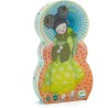 Puzzle Silhouette - Kokeshi – 36 Pièces - Jeux de société Enfants - Djeco