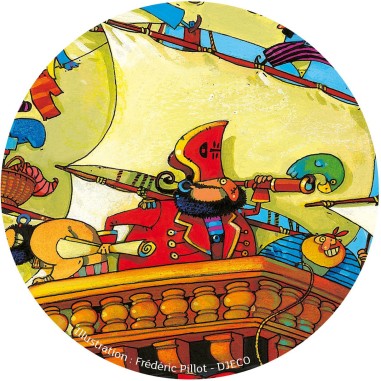Puzzle silhouette - Le bateau de Barberousse- 54 pièces - Jeux classiques - Jeux de société - Djeco Puzzle silhouette - Le bateau de Barberousse- 54 pièces - Jeux classiques - Jeux de société - Djeco