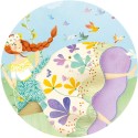 Puzzle Silhouette : La Princesse du Printemps – 36 Pièces - Jeux de société - Djeco Puzzle Silhouette : La Princesse du Printemps – 36 Pièces - Jeux de société - Djeco