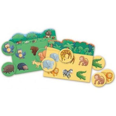 Loto des animaux 30 pièces - jeu éducatif enfant - Djeco Loto des animaux 30 pièces - jeu éducatif enfant - Djeco