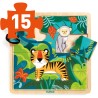 Puzzlo Jungle - Jeu de société - Djeco