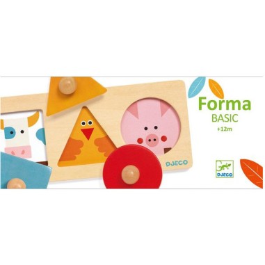 Formabasic - Fsc Wood - Djeco - Jeux enfants Formabasic - Fsc Wood - Djeco - Jeux enfants