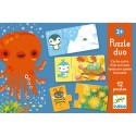 Puzzle - Duo Cache Cache - Jeux classiques - Djeco