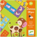 Domino La Ferme - Jeu de société - Djeco