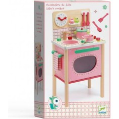 La cuisinière de Lila - cuisine en bois Djeco 2