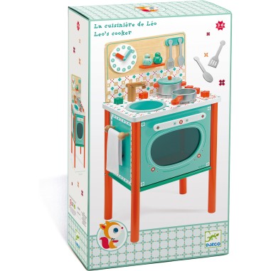 Djeco -Jeux D'Imitation - Gourmandises - La Cuisinière De Léo Djeco -Jeux D'Imitation - Gourmandises - La Cuisinière De Léo