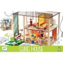 Maison de Poupées - Cubic House - Un jeu Djeco Maison de Poupées - Cubic House - Un jeu Djeco