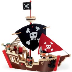 Bateau pirate arty toys les pirates : ze pirat boat - djeco - Djeco