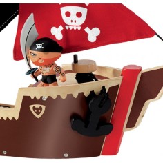 Bateau pirate arty toys les pirates : ze pirat boat - djeco - Djeco 2