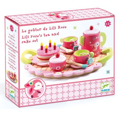 Djeco - Jeux D'Imitation - Gourmandises - Le Goûter De Lili Rose Djeco - Jeux D'Imitation - Gourmandises - Le Goûter De Lili Rose