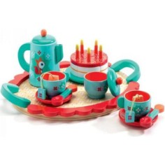 Plateau goûter de renard - dinette en bois - Djeco 2