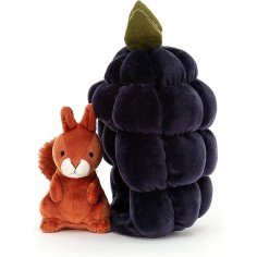 Peluche Ecureuil et sa Mûre - 18cm - Jellycat 2