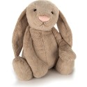 Enorme Peluche Lapin Beige Bashful - 108 cm - Jellycat