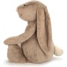 Enorme Peluche Lapin Beige Bashful - 108 cm - Jellycat