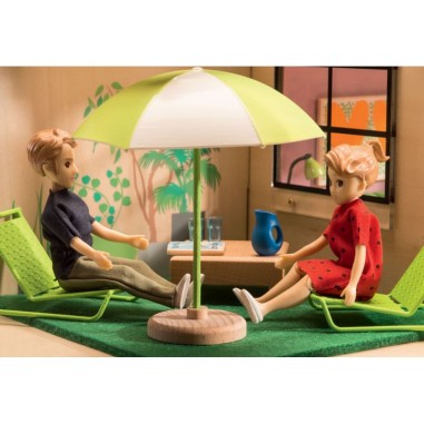 Famille pour maisons de poupées petit home : thomas et marion - djeco - Djeco Famille pour maisons de poupées petit home : thomas et marion - djeco - Djeco