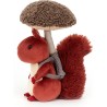 Peluche Ecureuil Cueilleur de Champignon - Jellycat