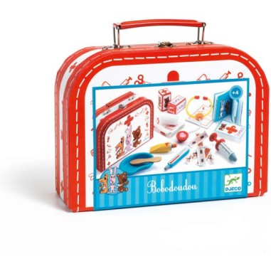Valise de docteur Bobodoudou - idée cadeau enfant - Djeco Valise de docteur Bobodoudou - idée cadeau enfant - Djeco