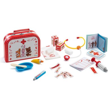 Valise de docteur Bobodoudou - idée cadeau enfant - Djeco Valise de docteur Bobodoudou - idée cadeau enfant - Djeco