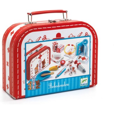 Valise de docteur Bobodoudou - idée cadeau enfant - Djeco Valise de docteur Bobodoudou - idée cadeau enfant - Djeco