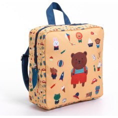 Cartable maternelle jaune ourson de Little Big Room de - Djeco