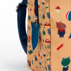 Cartable maternelle jaune ourson de Little Big Room de - Djeco 2