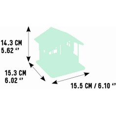 Maison de jardin - mobilier maison de poupée Djeco - Djeco 2