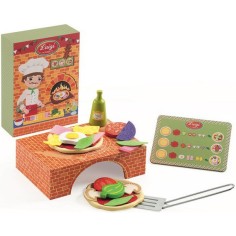 Luigi pizza - dinette en bois - Djeco 2