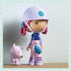 Joe et Gala figurines Tinyly - Djeco - Un jeu Djeco 2