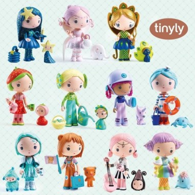 Flore et Bloom figurines Tinyly - Djeco - Un jeu Djeco Flore et Bloom figurines Tinyly - Djeco - Un jeu Djeco