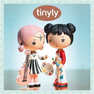 Sidonie et Zick figurines Tinyly - Djeco - Un jeu Djeco Sidonie et Zick figurines Tinyly - Djeco - Un jeu Djeco