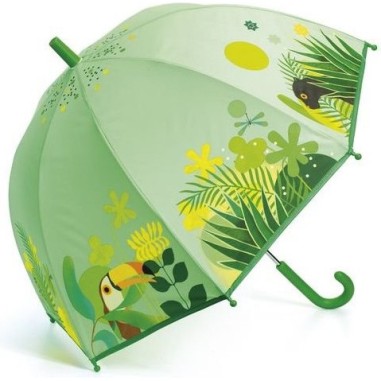 Parapluie Jungle Tropicale - Djeco - Un jeu Djeco Parapluie Jungle Tropicale - Djeco - Un jeu Djeco