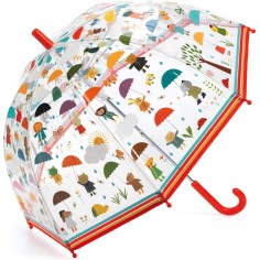 Parapluie Sous La Pluie Transparent Little Big Room Djeco